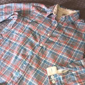 L.L. Bean Fleece Lined Flannel Shirt, XL